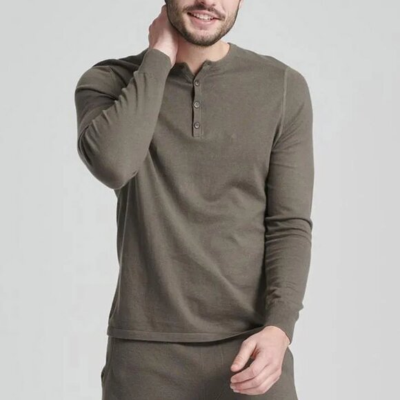 NAADAM Other - Men's Naadam Cotton Casmere Long Sleeve Henley